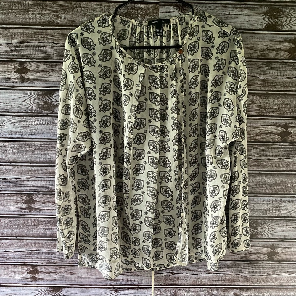 MNG‎ Suit Long-Sleeved Top Size XS